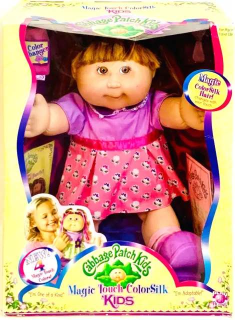 Jakks Pacific 2006 Cabbage Patch Kids Magic Touch Cornsilk Kids 18" Girl Doll