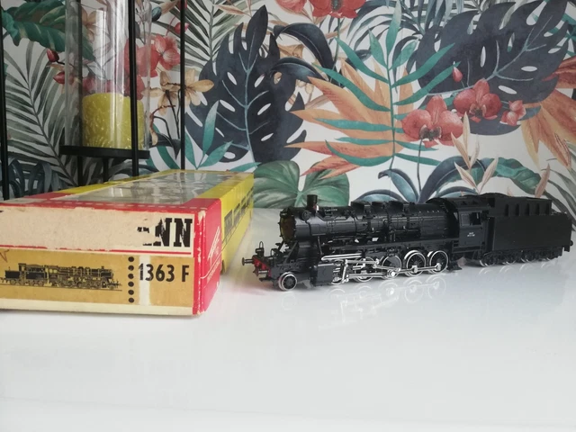 Locomotive Vapeur HO Fleischmann 4155 – Époque 3, DB, Analogique, éclairage Fonctionnel