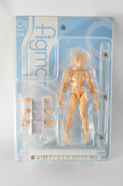 Max Factory Figma No.01 Archetype he Flesh Color Ver from Japan SEALED! NIB