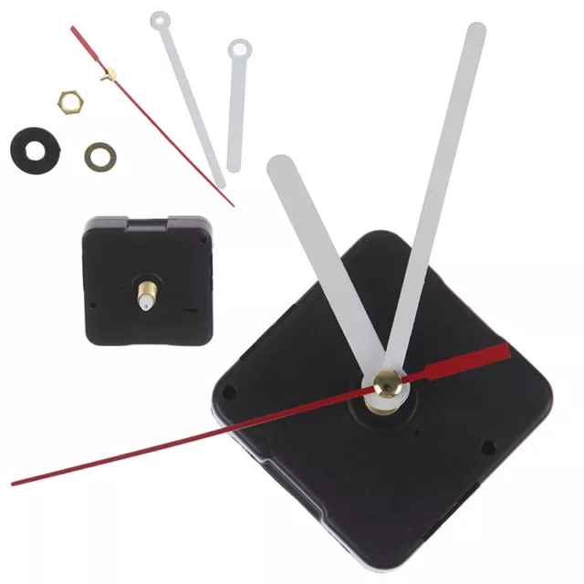 DIY Silent Classic sliver Quartz Watch Wall Clock Movement Mechanism Pa-wf