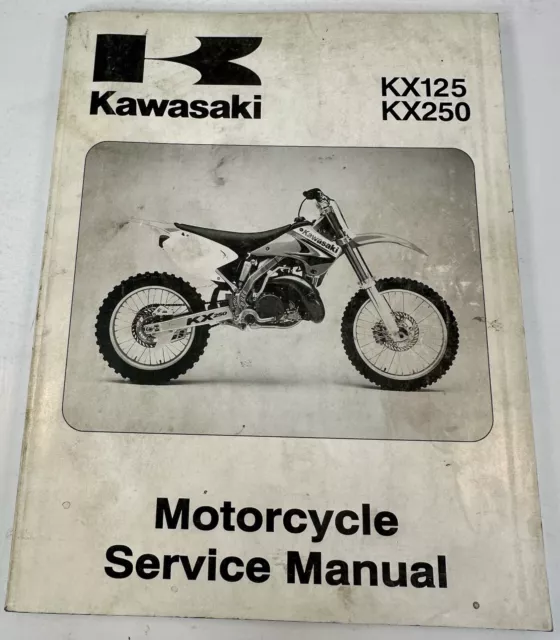 2003 Kawasaki Kx125/Kx250 Motorcycle Service Manual 99924-1298-01