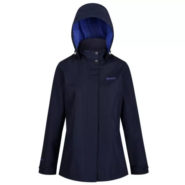 Regatta Ladies Womens Daysha Waterproof Navy soft touch Walking Coat Jacket