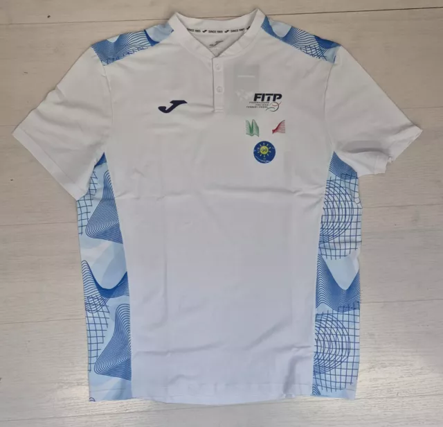 6025/52 JOMA Fitp Federation Italian Tennis Padel Polo Men Shirt 2024/25