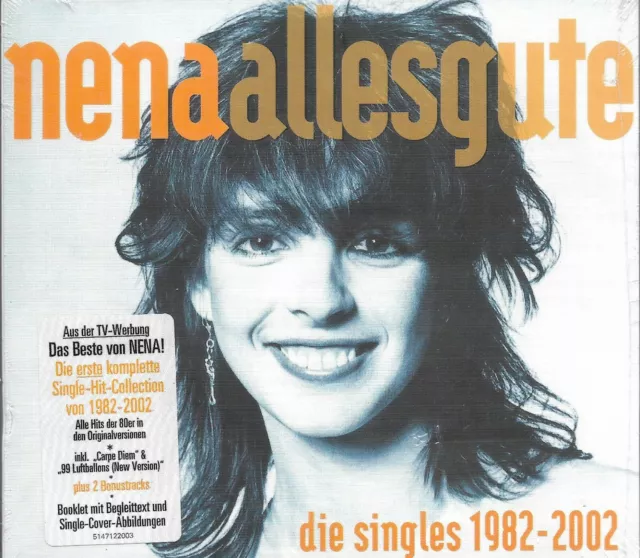 2 CD Nena " Alles gute die Singles 1982 - 2002 " Allemagne