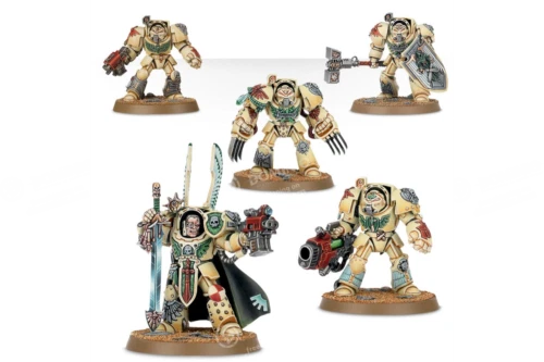 Deathwing Command WARHAMMER 40K BITS Space Marines Dark Angels Deathwing Command Squad ...