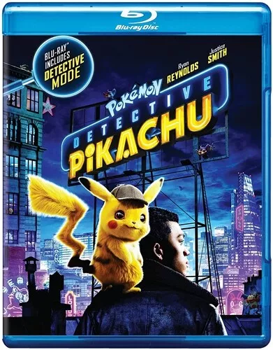 POKEMON DETECTIVE PIKACHU New Sealed Blu-ray