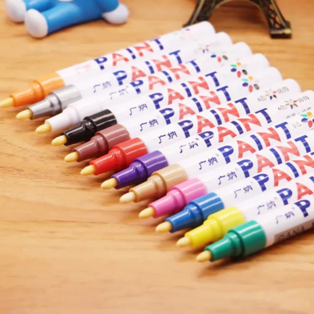 Waterproof Permanent Paint Marker Pen For Car Tyre Tire Tread Rubber Metal