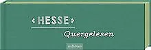 Hesse Quergelesen de Hesse, Hermann | Livre | état bon