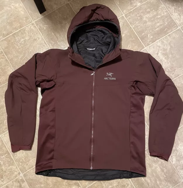 Arcteryx Atom LT Hoodie, Burgundy, Large L