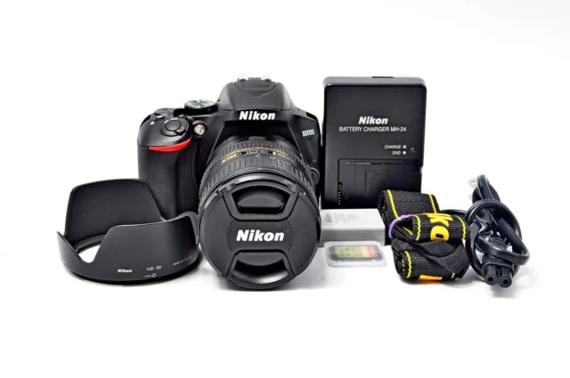 Nikon D3500 Kit with AF-P DX Nikkor 18-55mm f/3.5-5.6G VR (Black) By FedEx