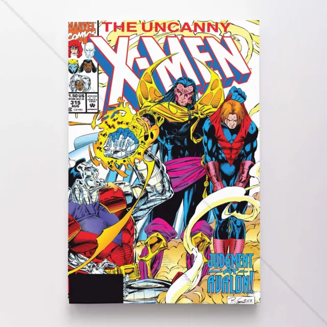 Uncanny X-Men Poster Canvas Vol 1 #315 Xmen Marvel Comic Book Art Print