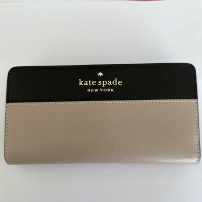Kate Spade Color Block Slim Bifold Wallet