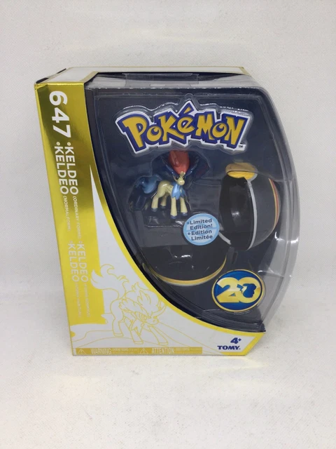 POKEMON 647 KELDEO Limited Edición Oficial TOMY Nuevo Sellado EUR