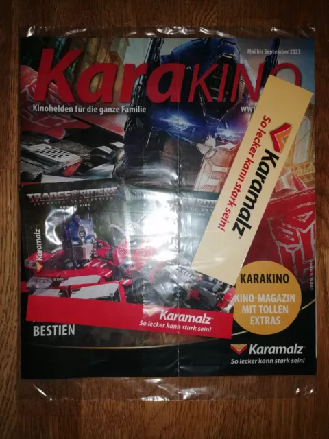 Karamalz KaraKino Kinomagazin Serie 2023 TRANSFORMERS Aufstieg der Bestien - NEU