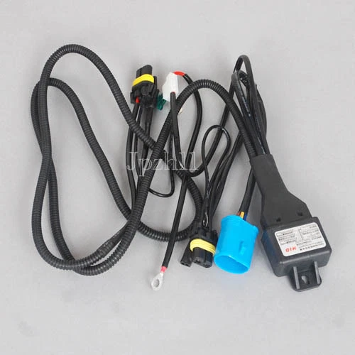 Car HID Bi-Xenon 9007-3 Bulbs Hi/Lo Controller Fuse Relay Wire Wiring Harness