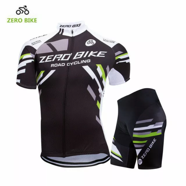 Men Cycling Bike Short Sleeve Clothing Bicycle Sports Wear Set / Jersey / Shorts