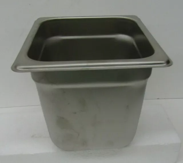Stainless Steel One Sixth 6 Inch Deep Steamtable Pan
