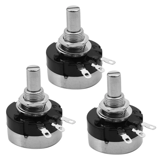 3X Carbon Potentiometer with Diameter with Knob, RV24YN 20S B103 10K Y4N1