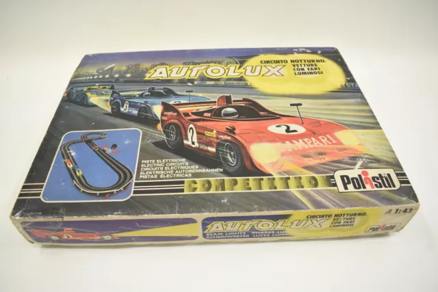 Polistil Autolux Circuito Notturno Pista elettrica Electric Racing Tracks 3