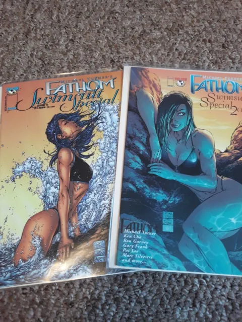 Fathom Swimsuit Special 1999 and 2000 - Michael Turner - NM