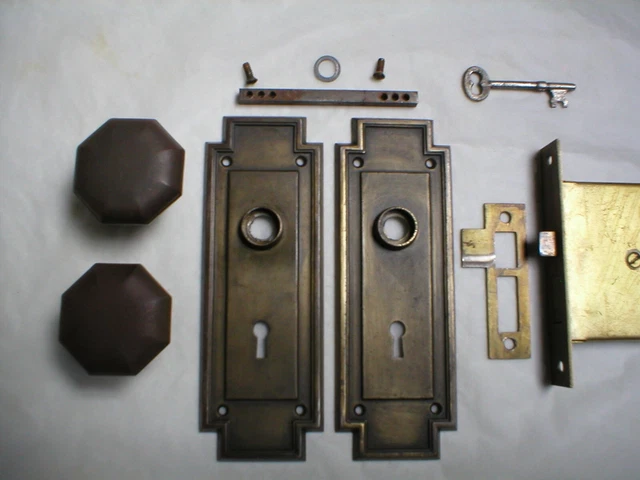 Antique Craftsman Era Door Hardware