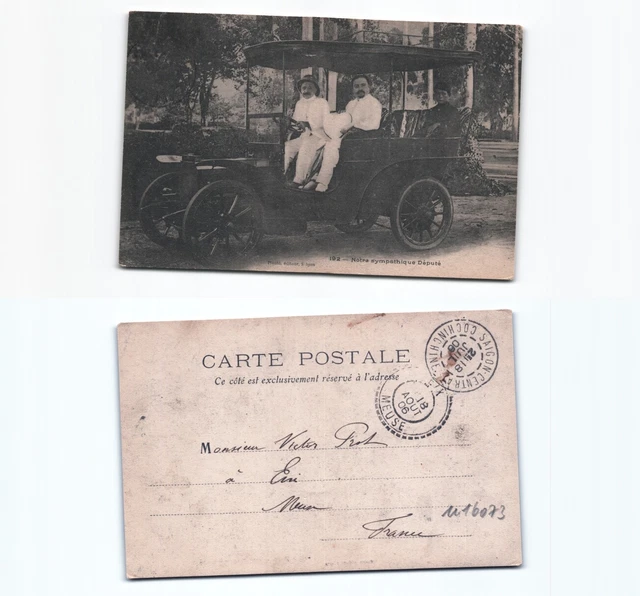 (n16073)   Personenwagen 1906   Ansichtskarte Indochina (französisch)