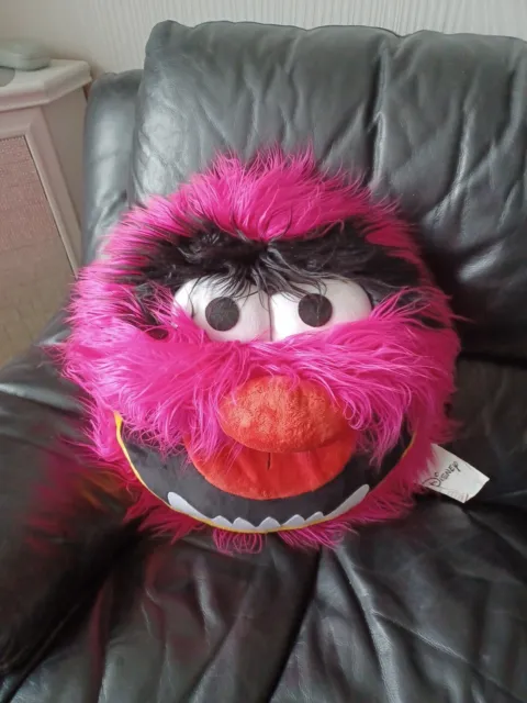 GORGEOUS LARGE 50cm ANIMAL FROM THE MUPPETS DISNEY PILLOW/CUSHION 2012 (OO)