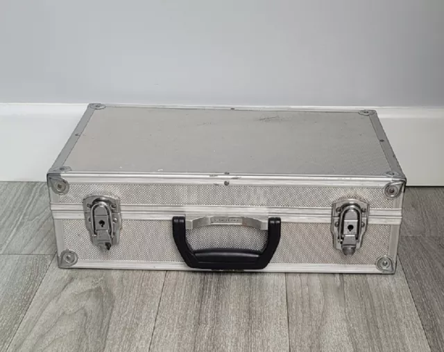 Aluminium Flight Carry Case - Tool Camera Storage Box - Med Size 43 x 29 x 13 cm