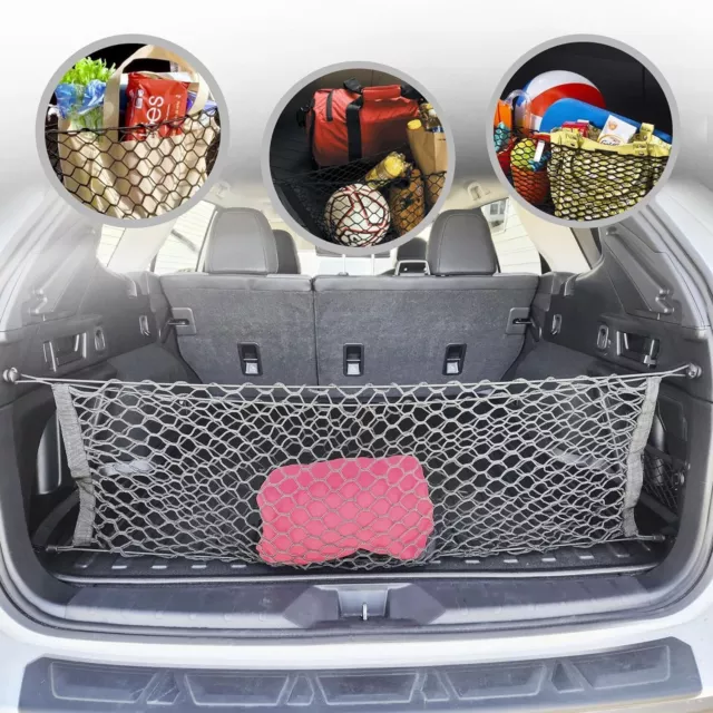 Envelope Style Trunk Mesh Cargo Net for Subaru Outback (BR/BM) 2000 - 2019