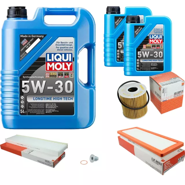 Mahle Inspection Set 7 L Liqui Moly 5W-30 pour Mini Roadster COOPER S John