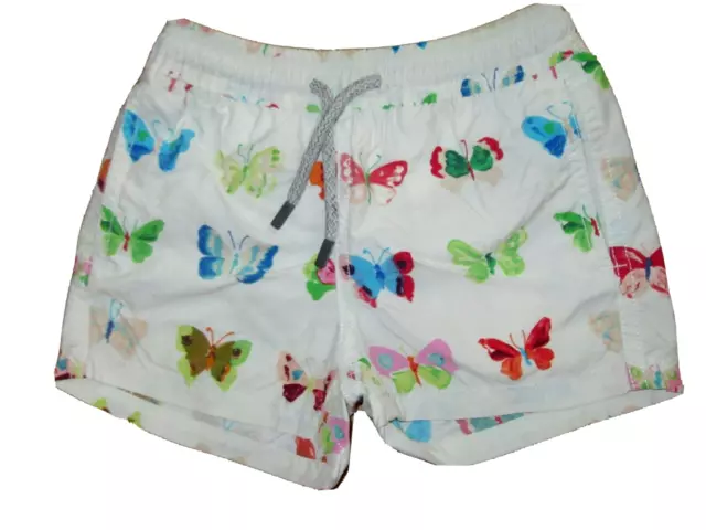 Kinder Jungen KURBELWELLE Schmetterling weiß Schwimmshorts 2 Jahre Original