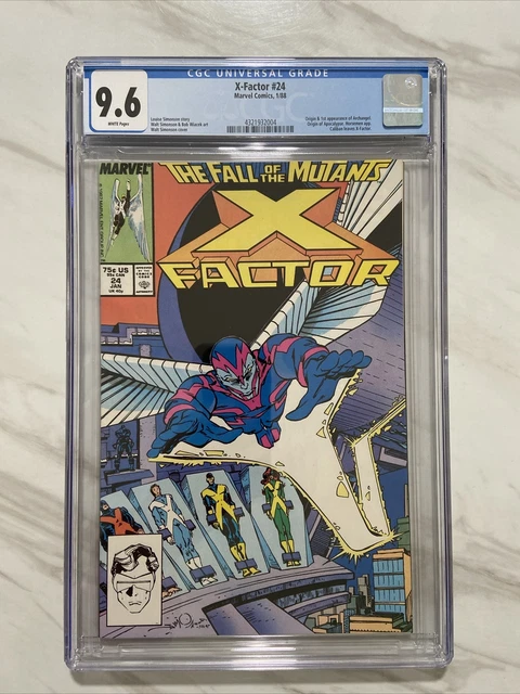 X-Factor #24 CGC 9.6 (1988) Origin & 1st Appearance of Archangel Marvel Comics