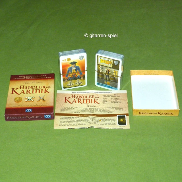Come nuovo! Rivenditore dei Caraibi - Completo - Port Royal prima edizione giochi museo