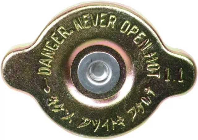 K&S Technologies - 58-1001 - Standard-Pressure Radiator Cap, Zinc Plated Gold