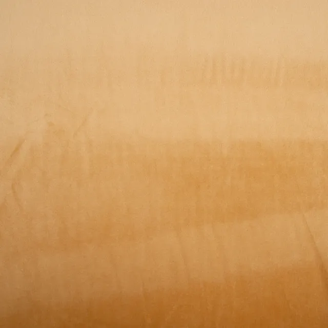 Étoffe Tissu D'Ameublement Velvet Velours Couleur Uni Ocre 1,4m