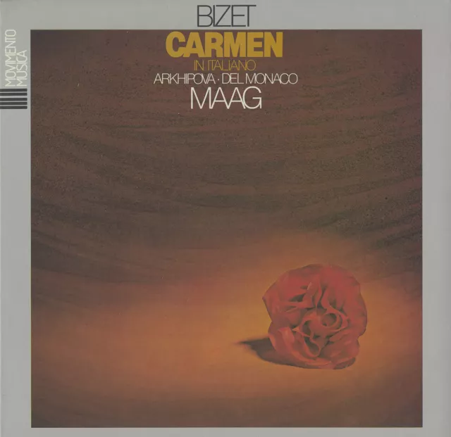 BIZET Carmen MAAG ARKHIPOVA DEL MONACO BLANC Movimento Musica 3002+ 3LP Box 1960