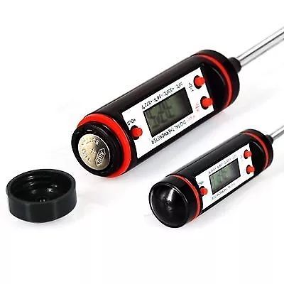 Kochen Essen Sonde Thermometer Küche BBQ Stift Typ Digitalthermometer mit LCD 2