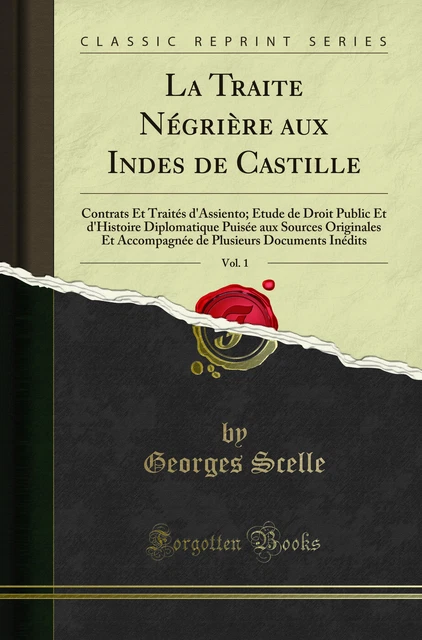 Traite Négrière Par Serge Daget – Livre V417182, état Correct