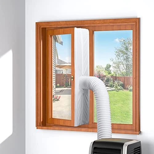 Calfeutrage de Fenêtre 300CM Kit de Joint Fenetre Climatiseur Mobile Étanche ...