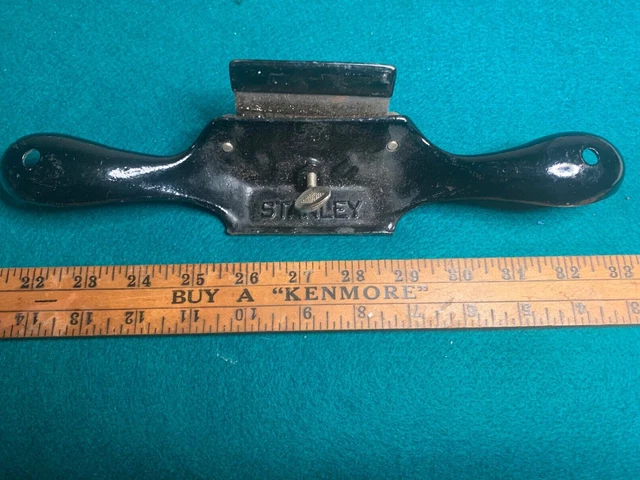 Vintage *Stanley* No. 80 Cabinet Scraper  Spoke Shave- USA Tool-L@@K-READ-XLINT-
