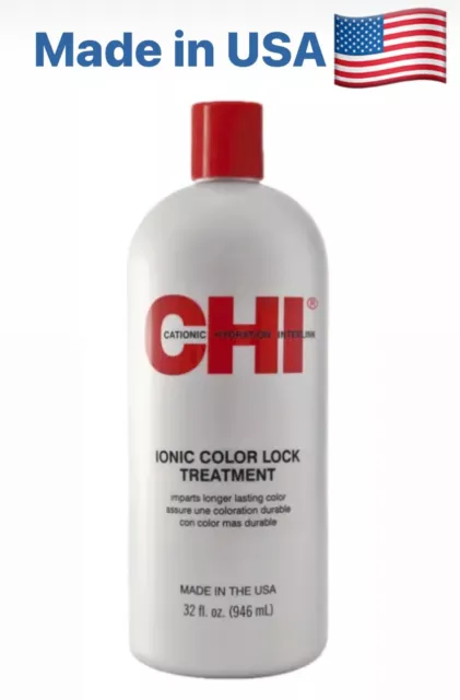 CHI Ionic Color Lock Treatment 32 oz A low pH color sealer # Hair Treatment🥇 3
