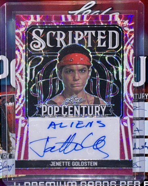 2024 LEAF POP Century Goldstein Scripted Inscriptions Auto 1/1