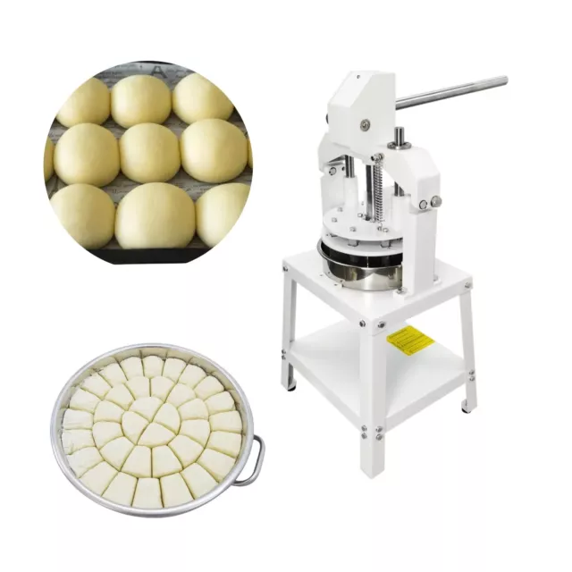 Manual Dough Dividing Machine Commercial Bakery Dough Quantify Cutter 10 Blocks