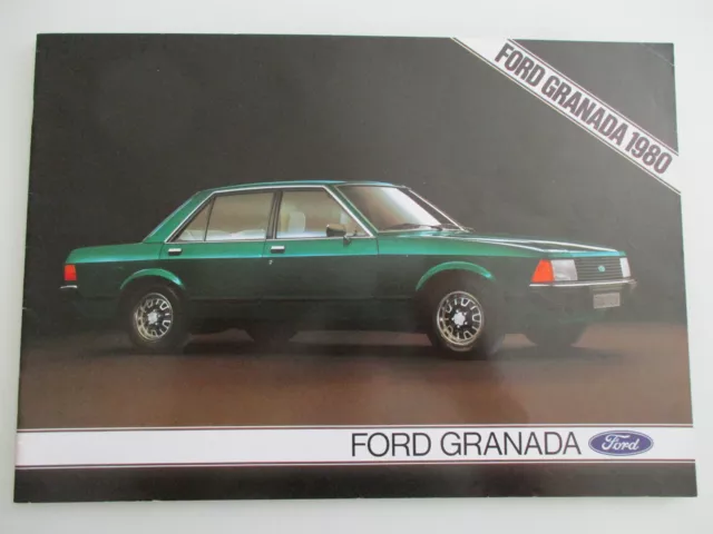 Ford Granada Prospekt brochure depliant 1980