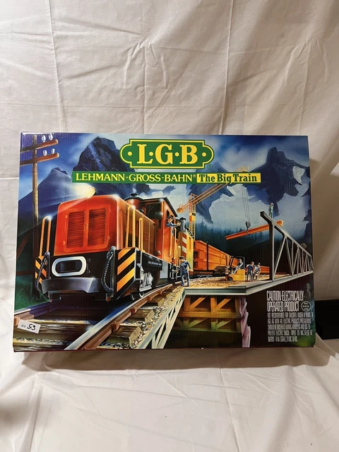 Wagon LGB Lehmann N°4002 Plat Porte Bobines – Marron, En Boîte – Occasion NEUF