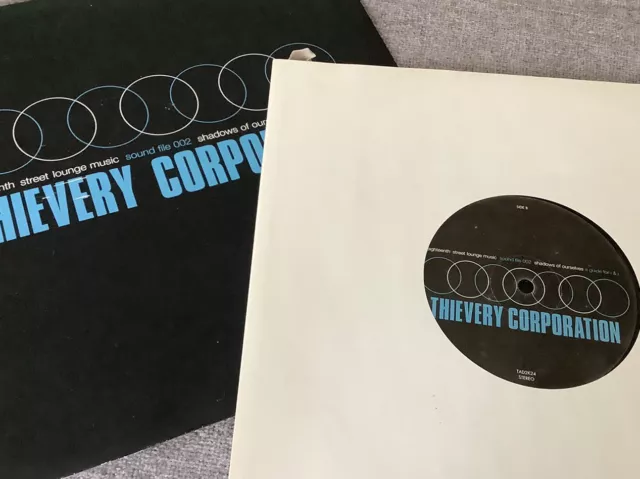 10” The Thievery Corporation Sound File 002 Shadows Of Ourselves 4Ad 2000.