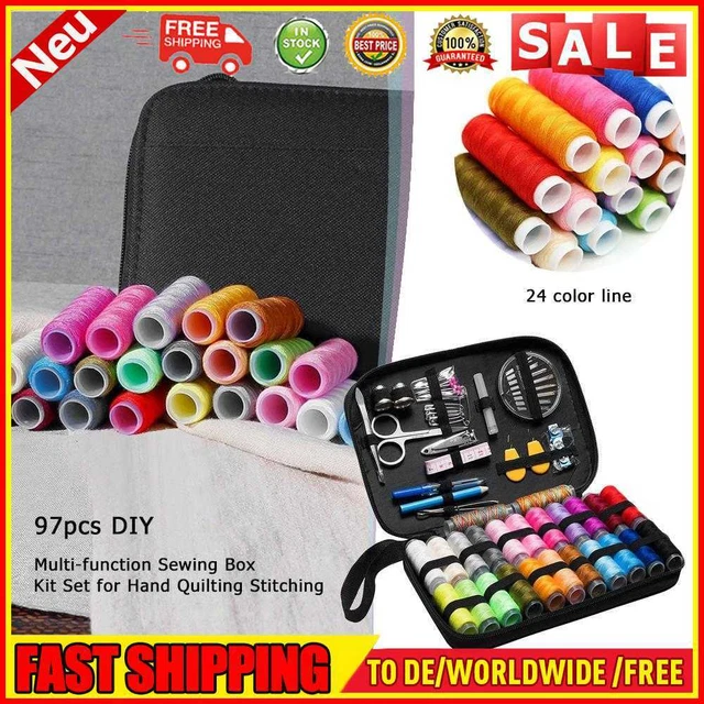 JUNERAIN Nähset Multifunktion FAI-da-Te 97pcs für Quilting Handnaht