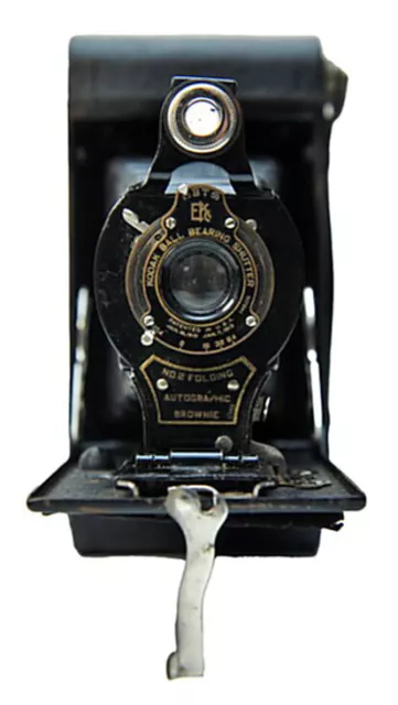 Eastman Kodak No 2 Folding Autographic Brownie Camera 120 Rollfilm Camera c1920s