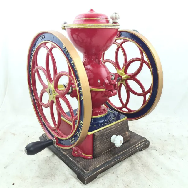 Antique ENTERPRISE Philadelphia No.3 Coffee Grinder Mill Moulin Molinillo Café