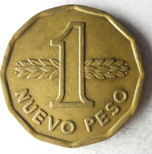 1978 URUGUAY NUEVO PESO - Excellent Vintage Coin - FREE SHIP - Bin #334